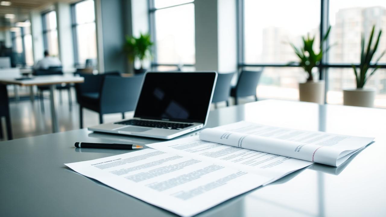 Consultor autônomo avaliando seguro de responsabilidade civil profissional